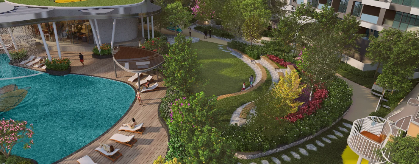 YOO Pristine Akurdi Swimming Pool & Seating Area Image